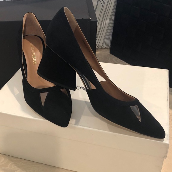 Emporio Armani Shoes - 🍎 SOLD 🍎Emporio Armani Black shoes size 6